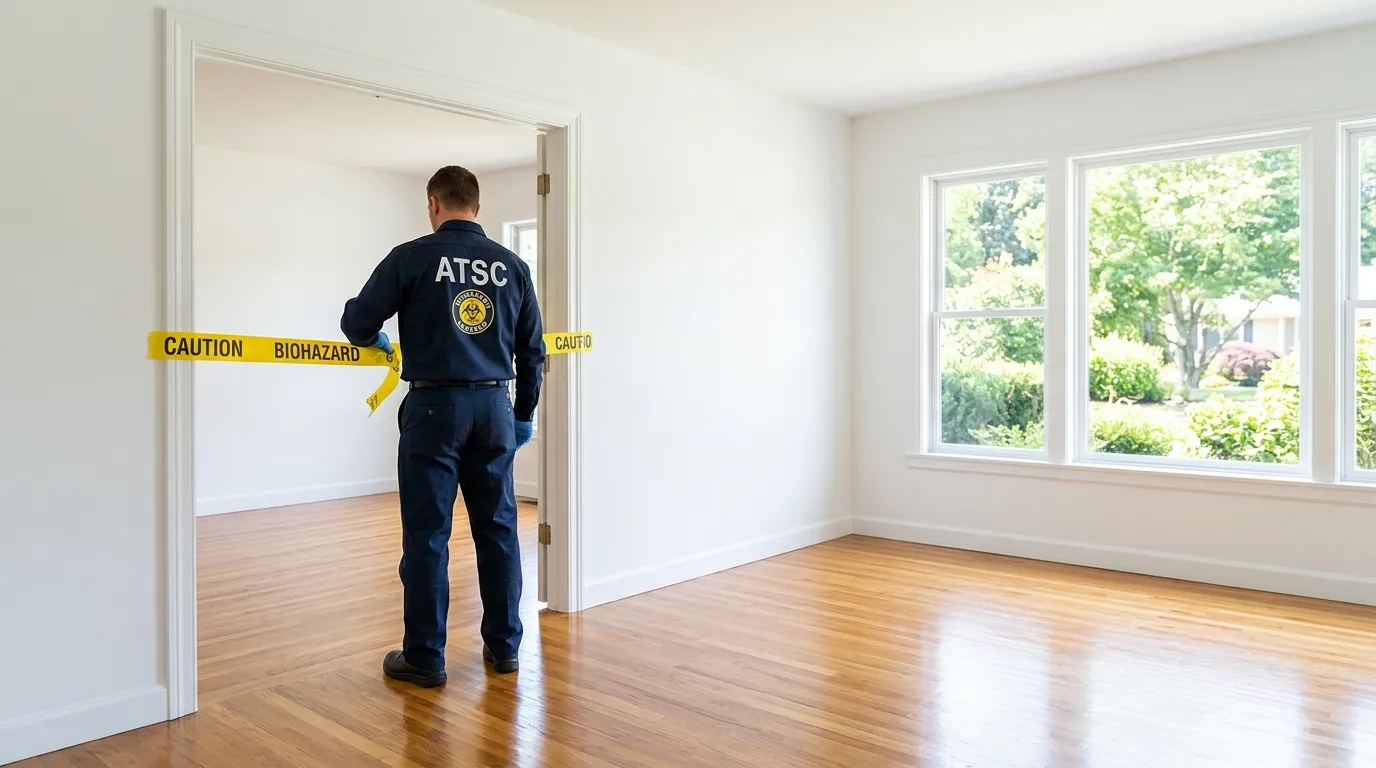 Certified biohazard cleanup crew performing Decomposition Cleanup in Makakilo